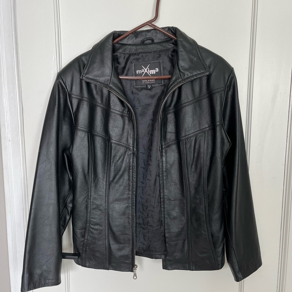Wilson’s leather jacket - womens